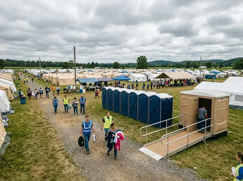 disaster-relief-camp-restrooms-010 — frequently asked questions, Dumpster & Portable Bathrooms Rental in Norwood, OH